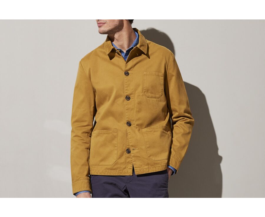 Veste coton homme Caramel - FÉLICIEN