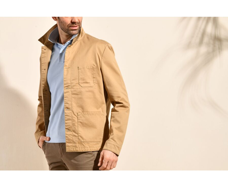 Veste coton homme Désert - FÉLICIEN