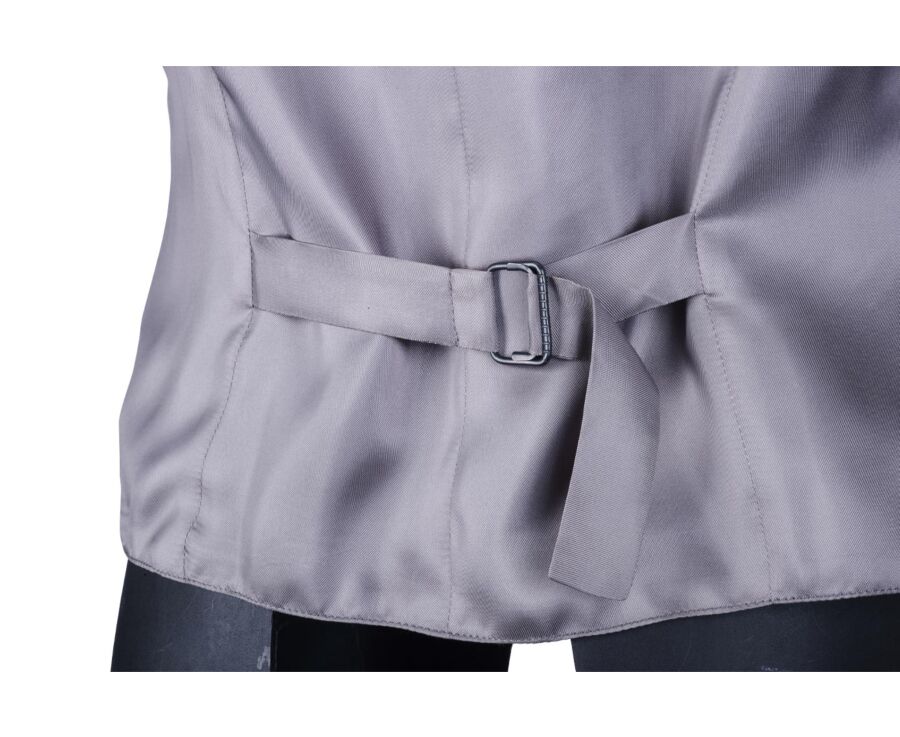 Gilet de costume homme Taupe Chiné - LAZARE