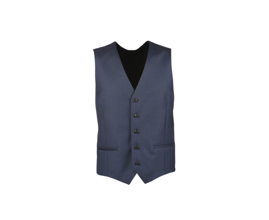 Gilet de costume homme Bleu pétrole - LAZARE