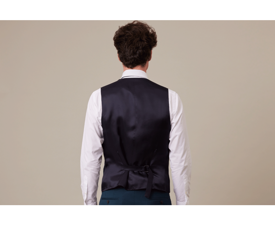 Gilet de costume homme Vert Bouteille - LAZARE