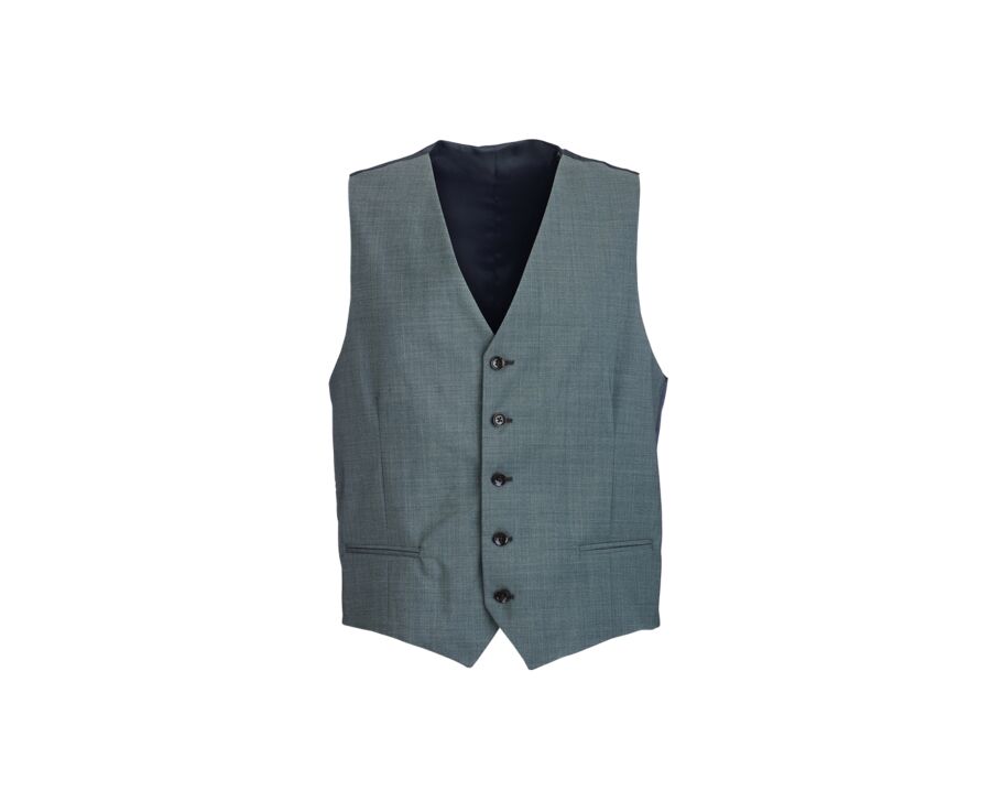 Gilet de costume homme Lazare Vert Tilleul - LAZARE