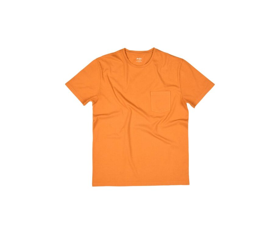 Tee-shirt coton bio uni Safran - EDGAR II