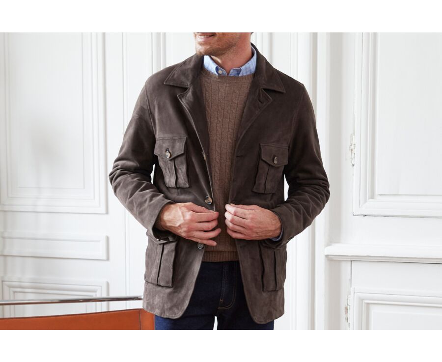 Veste saharienne homme Brun - FRÉMOND