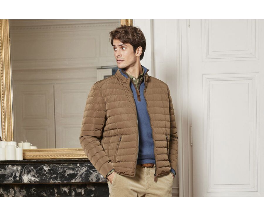 Doudoune hiver homme légère Caramel - SVEN III