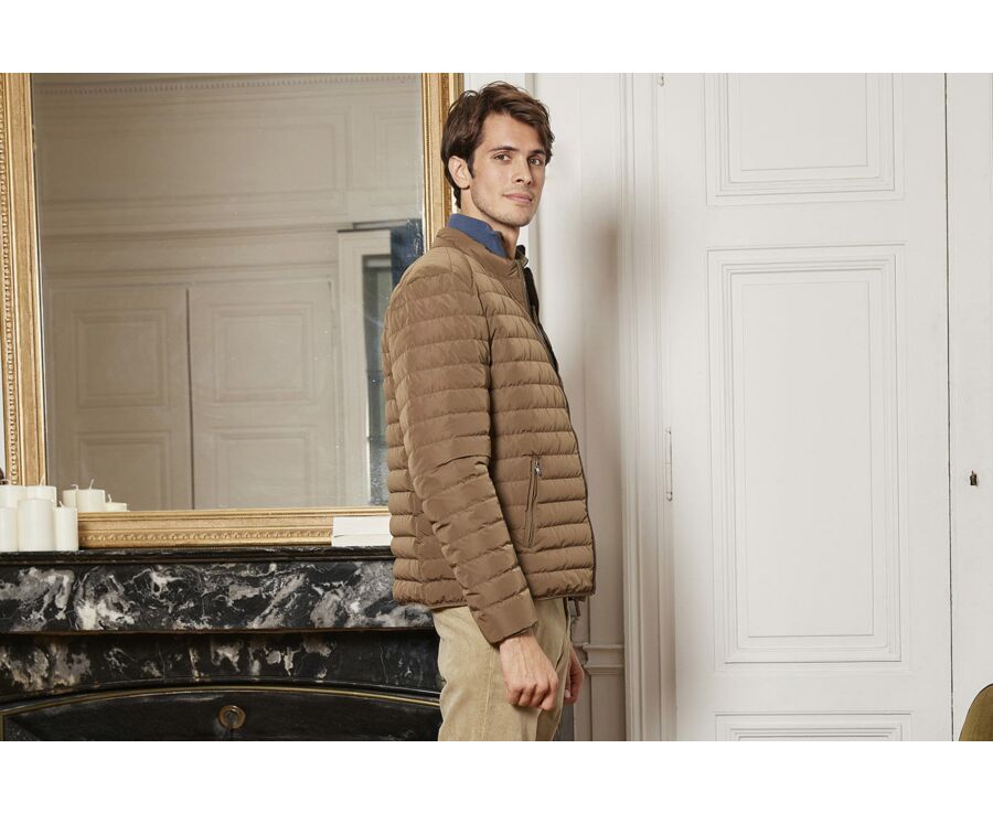 Doudoune hiver homme légère Caramel - SVEN III