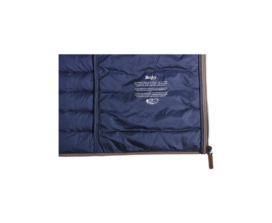 Doudoune hiver homme légère Marron Clair - SVEN III