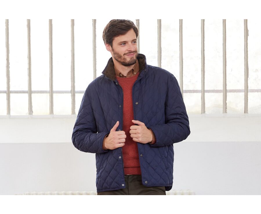 Veste matelassée homme Marine - TORSTEN II