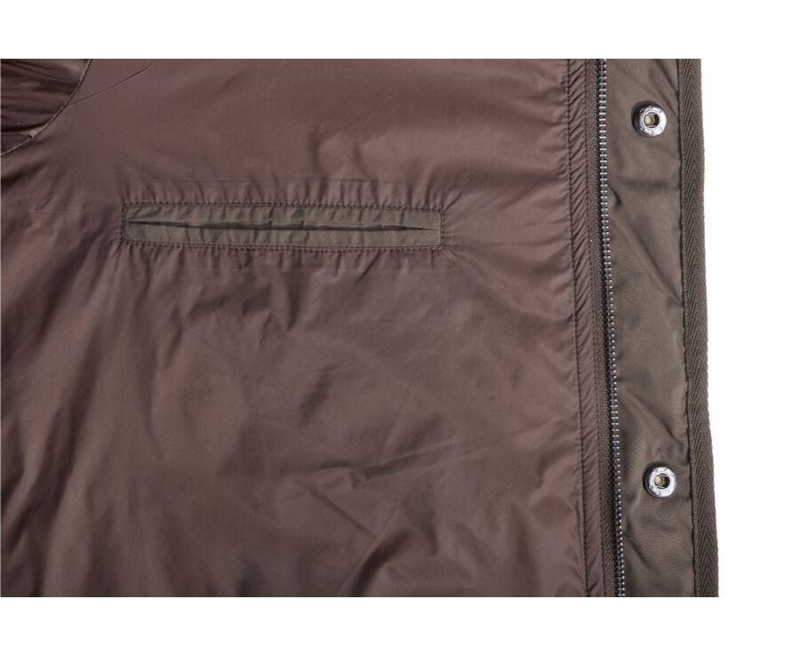Veste matelassée homme Chocolat - TORSTEN II