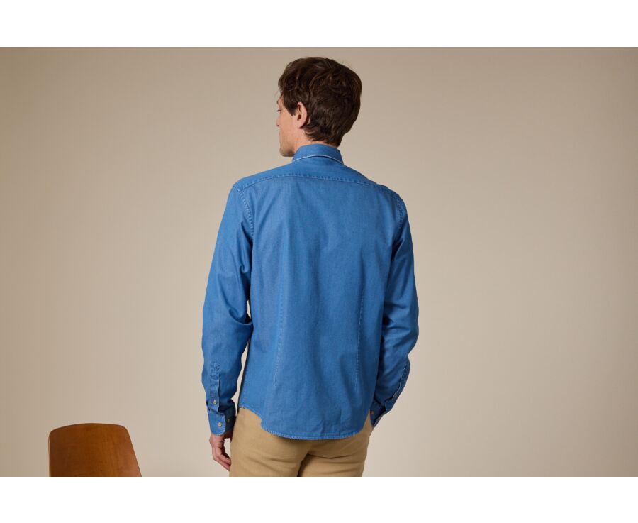 Chemise jean denim  - CAMERON