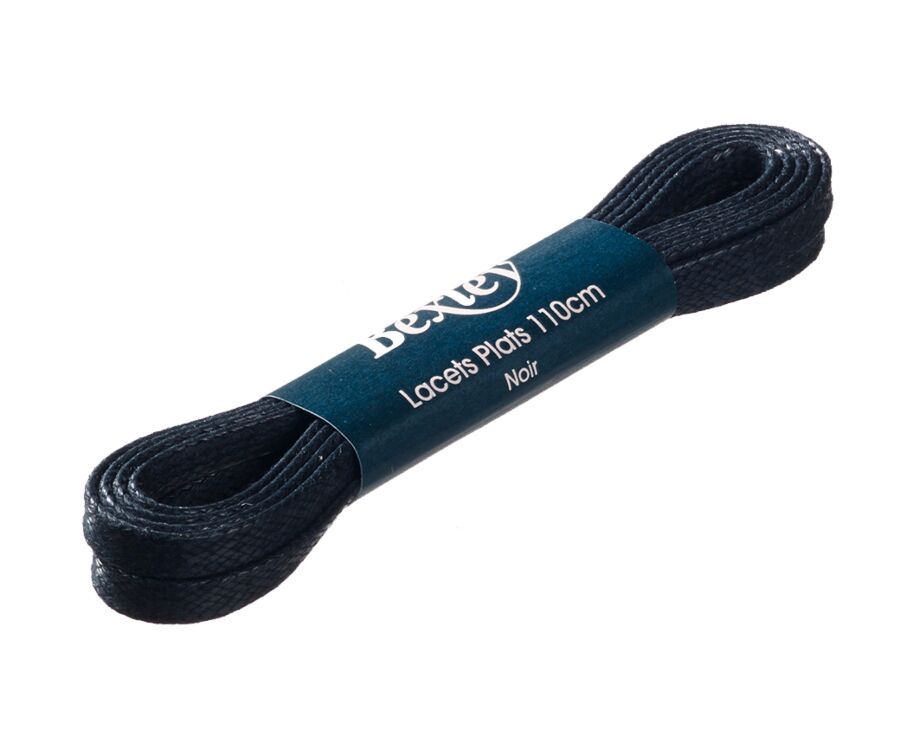 1 paire de lacets noirs pour sneakers