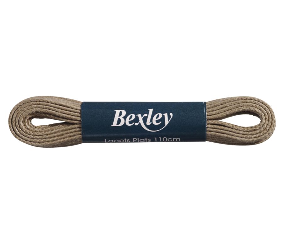 1 paire de lacets Taupe pour sneakers