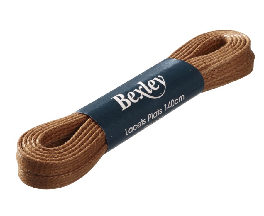 1 paire de lacets Cognac pour sneakers montantes