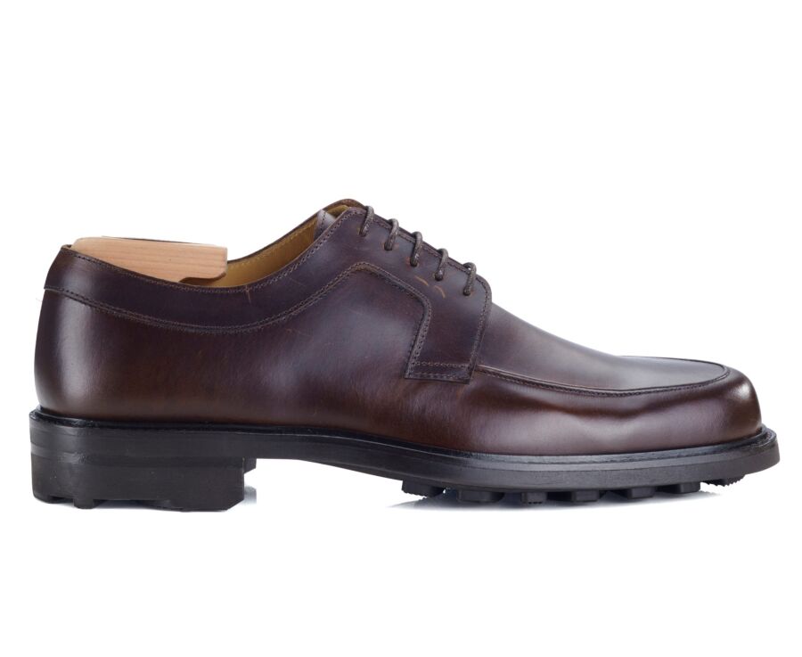 Derbies homme Chocolat semelle gomme - HUDSON GOMME COUNTRY