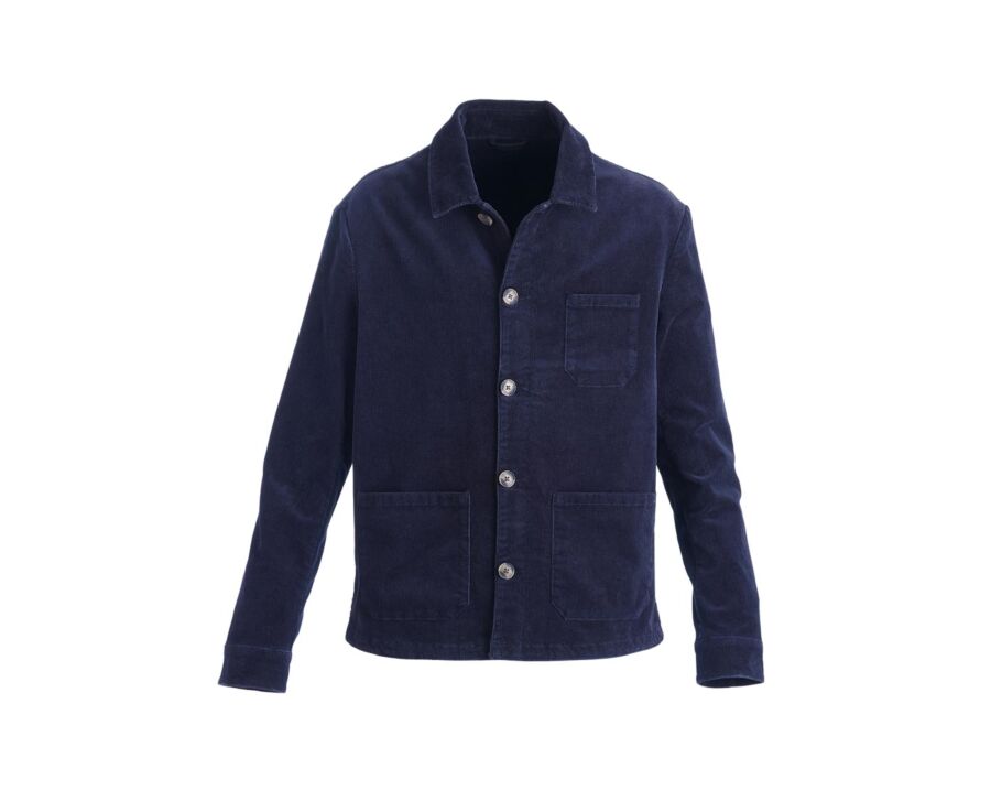 Veste velours homme Navy - FIDÉLIEN