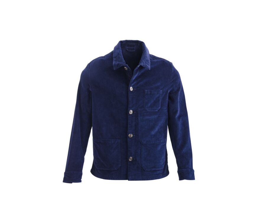 Veste velours homme Bleu Indigo - FIDÉLIEN