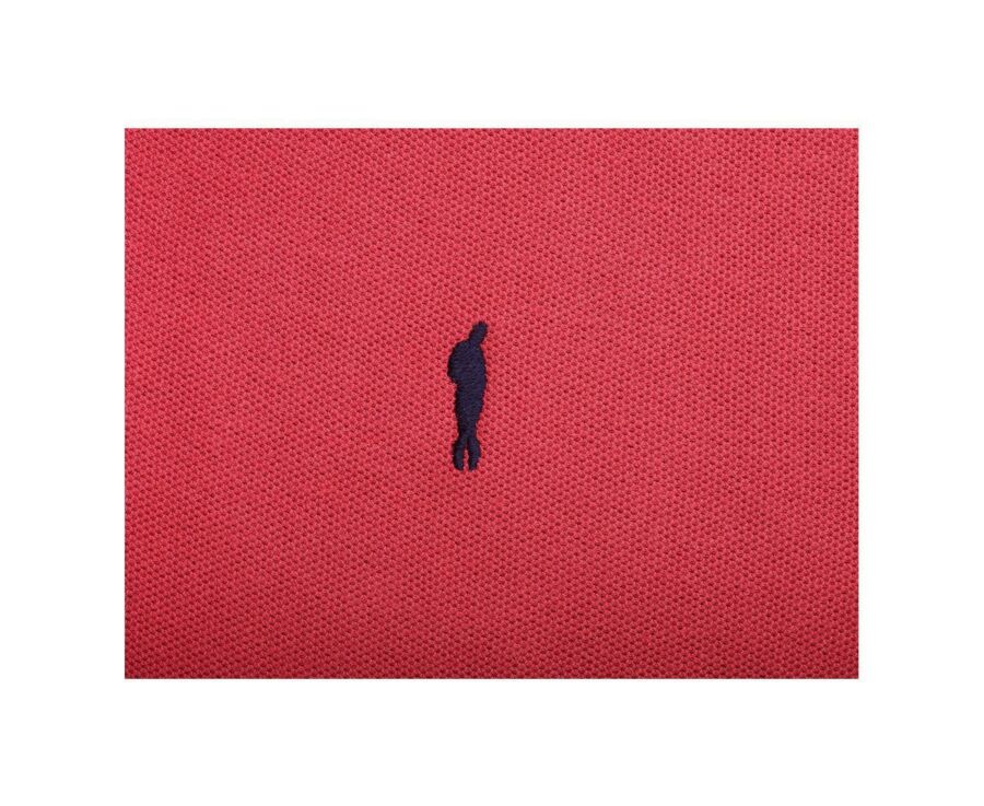 Polo homme Rouge basque et Marine - AURICK