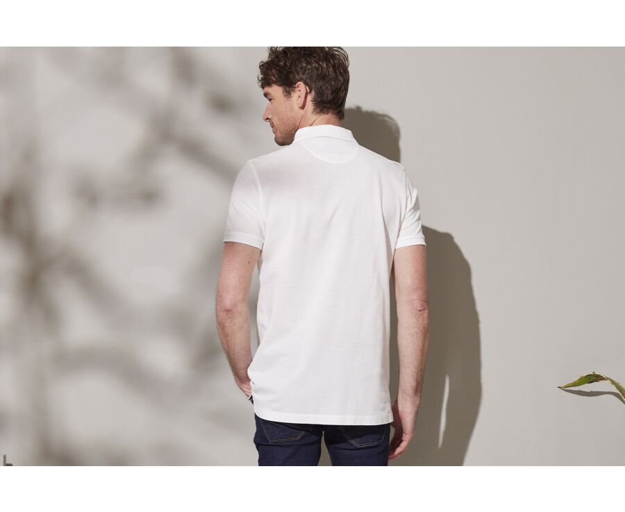 Polo homme léger Blanc - ALSTON