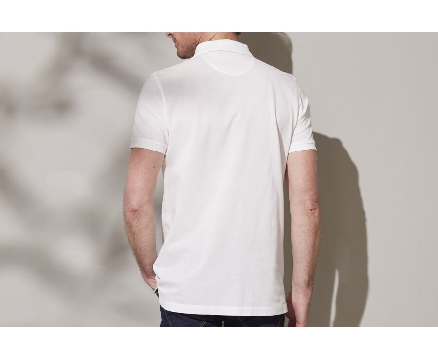 Polo homme léger Blanc - ALSTON