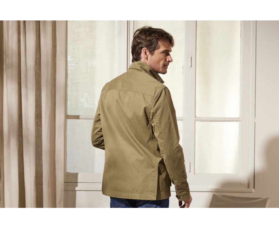 Veste saharienne homme Vert army - FALBERT