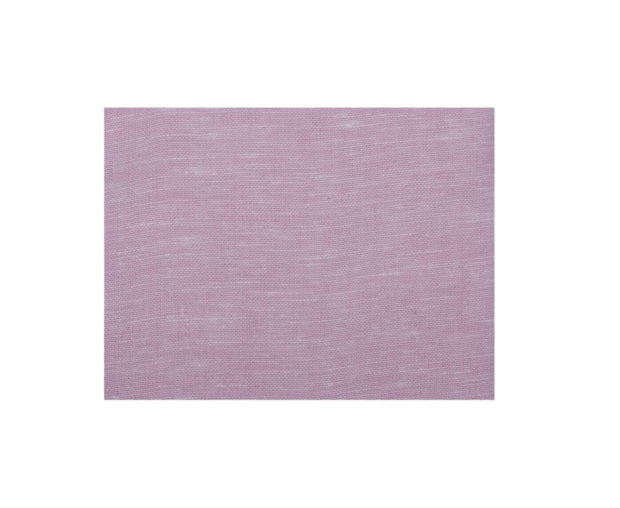 Chemise coton/lin Chambray Rose - COLTEN
