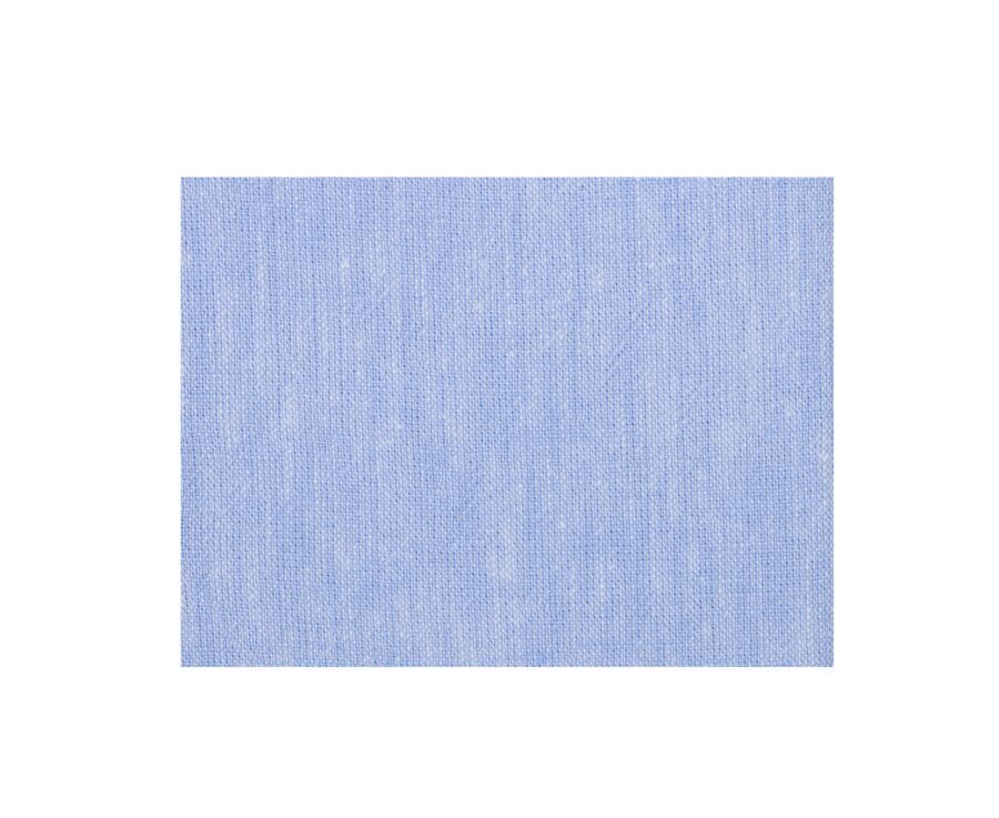 Chemise tunique coton lin Bleu - VALBERT