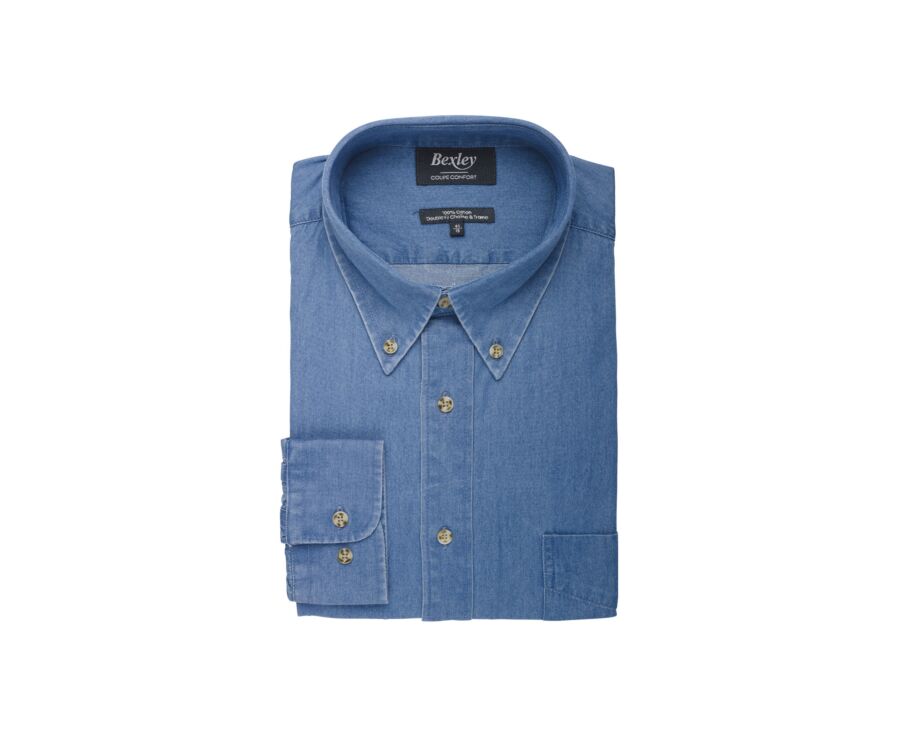 Chemise en jean homme Denim - CHESTON