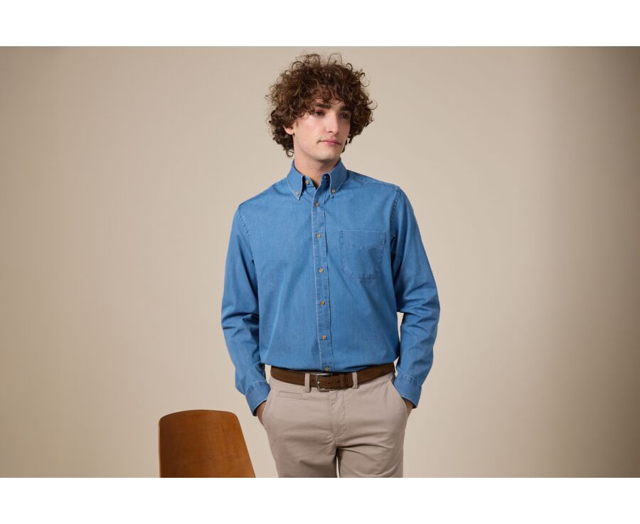 Chemise en jean Denim clair - CHESTON