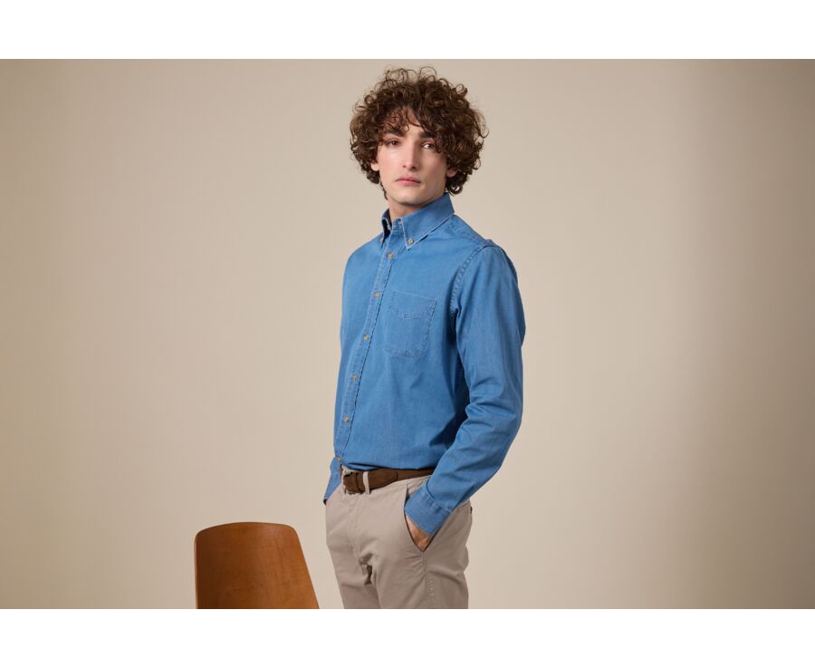 Chemise en jean Denim clair - CHESTON