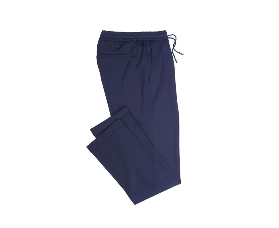 Pantalon habillé homme style Jogpant Marine - LORIAN