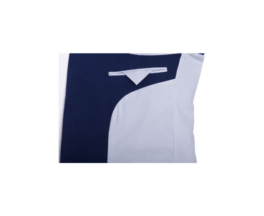 Veste de costume coton homme Navy - LAZARE