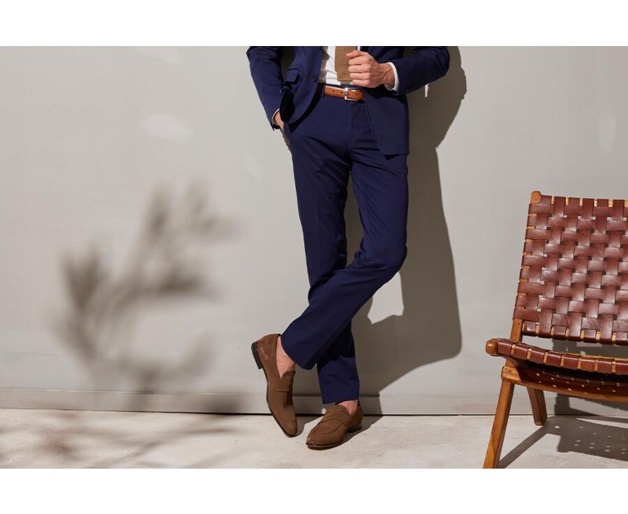 Pantalon de costume homme Navy - LAZARE