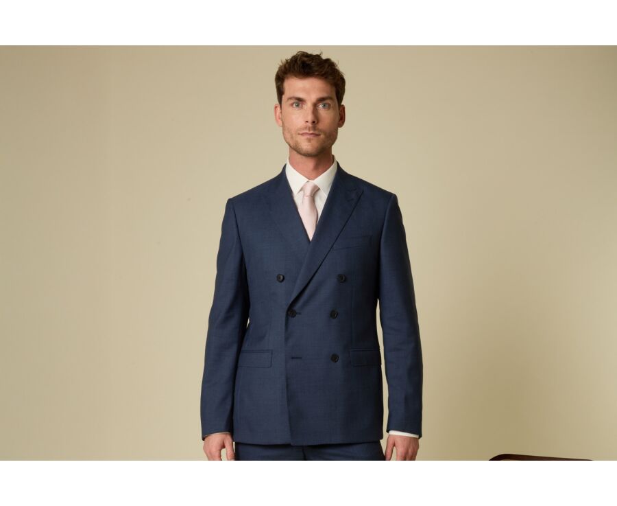 Cravate en Soie Rose Faux-Uni