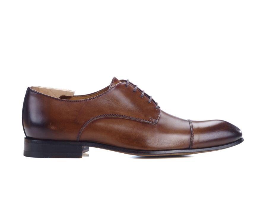 Derbies homme Cognac patiné - GARSTON