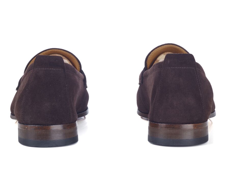 Mocassin homme Velours Brun - CEVIO