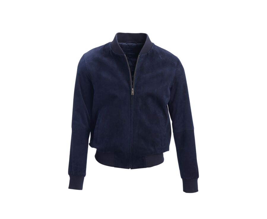 Blouson homme cuir Marine - SEAN