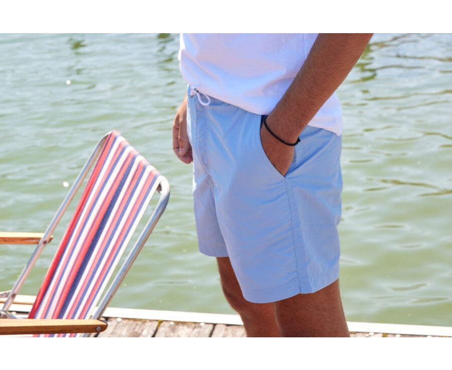 Maillot de bain homme Bleu clair - BRENTAN