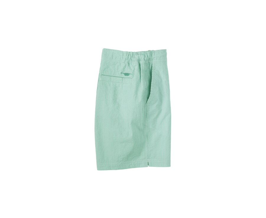 Short de bain homme rayé Vert - BRENTAN