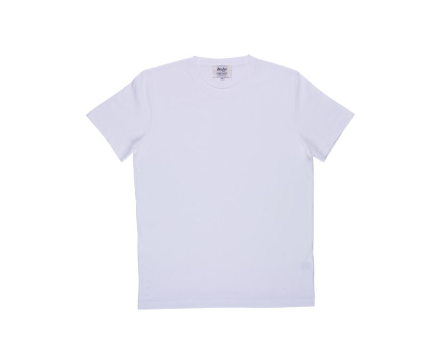 Tee-shirt coton bio uni Blanc - EDGAR III