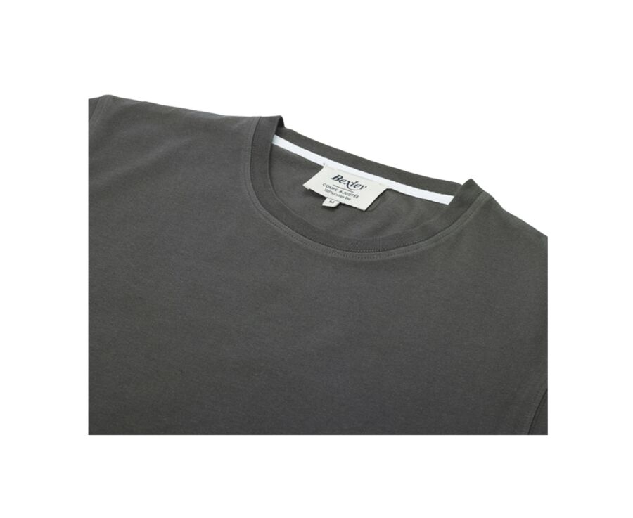 Tee-shirt coton bio uni Vert foncé - EDGAR III