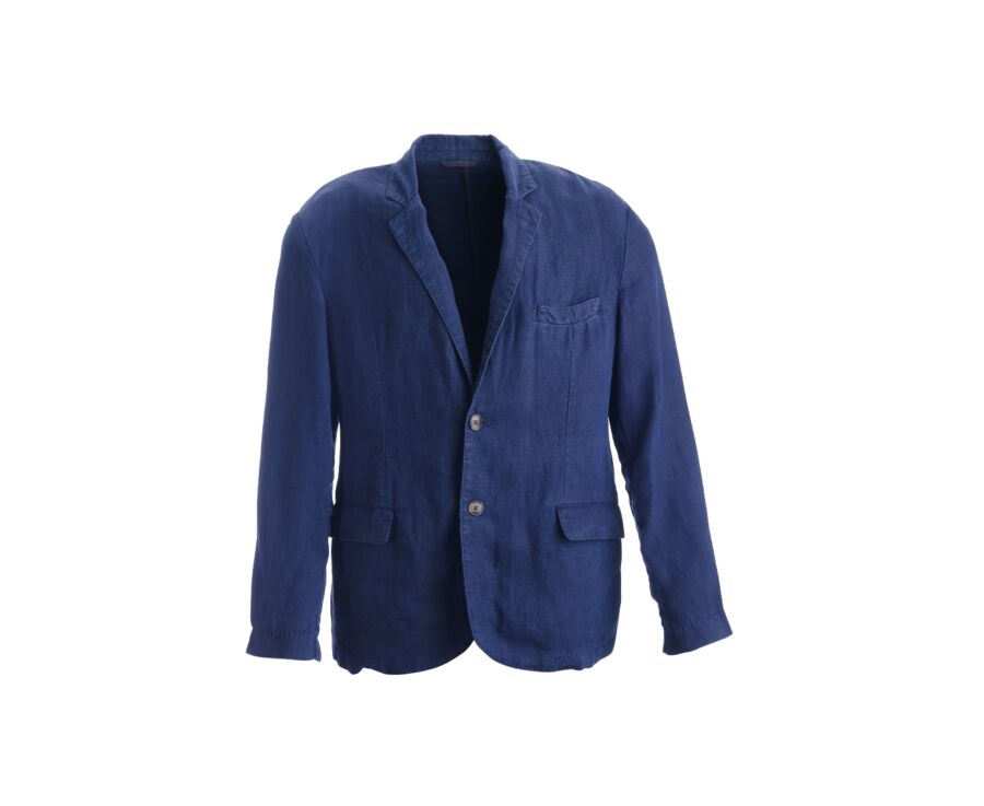 Blazer lin homme Navy - LUBIN