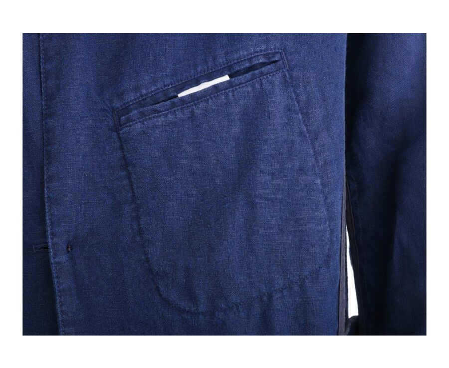 Blazer lin homme Navy - LUBIN