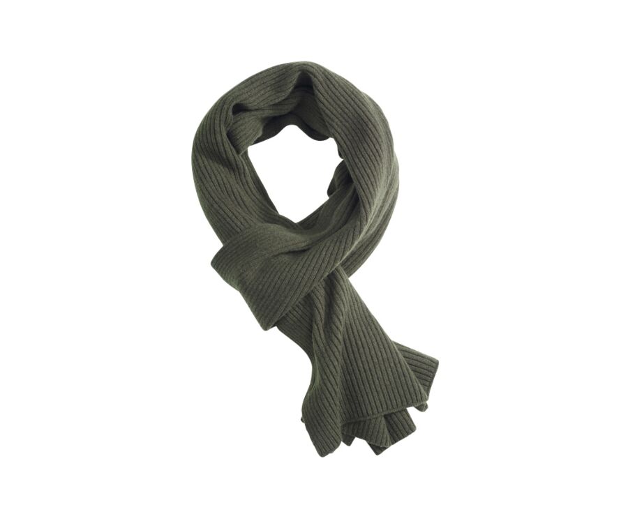 Écharpe Laine Homme Vert