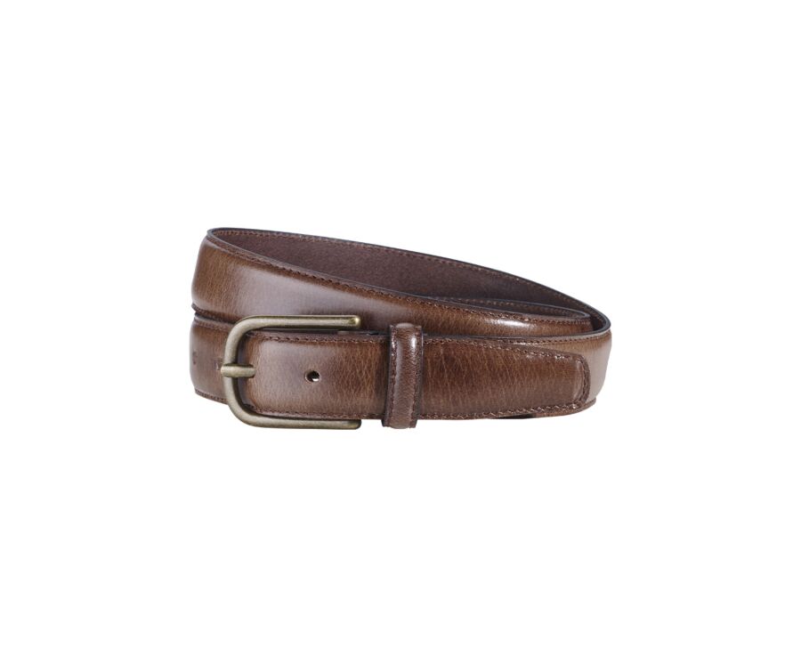 Ceinture cuir homme Brun Patiné - SOUTHGATE