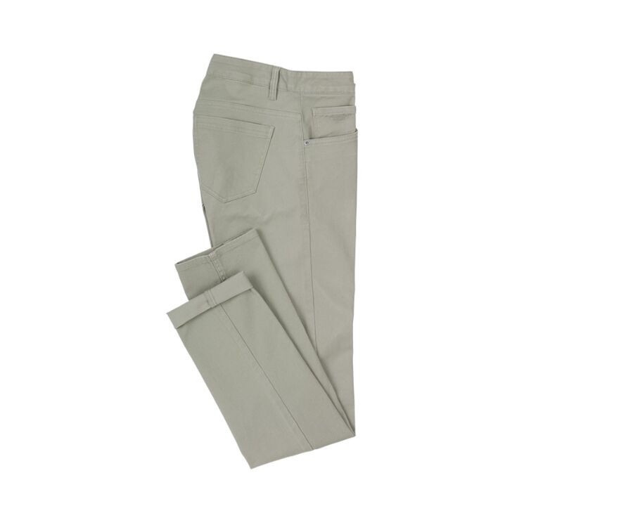 Pantalon 5 poches homme Tilleul - KARSON