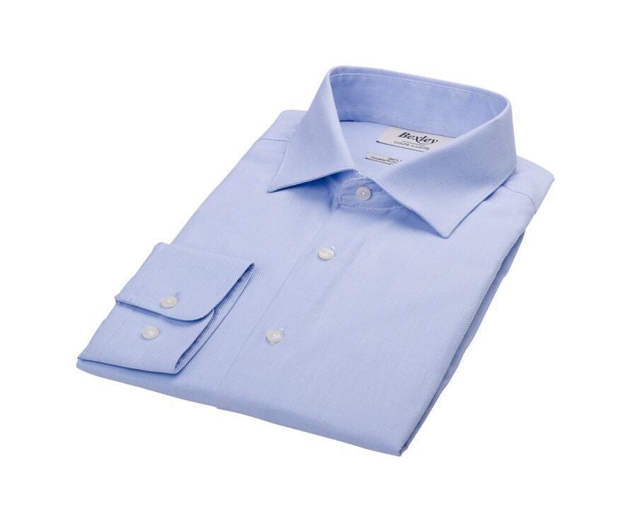 Chemise Bleu Ciel Oxford - Col italien - OTTAVIO CLASSIC