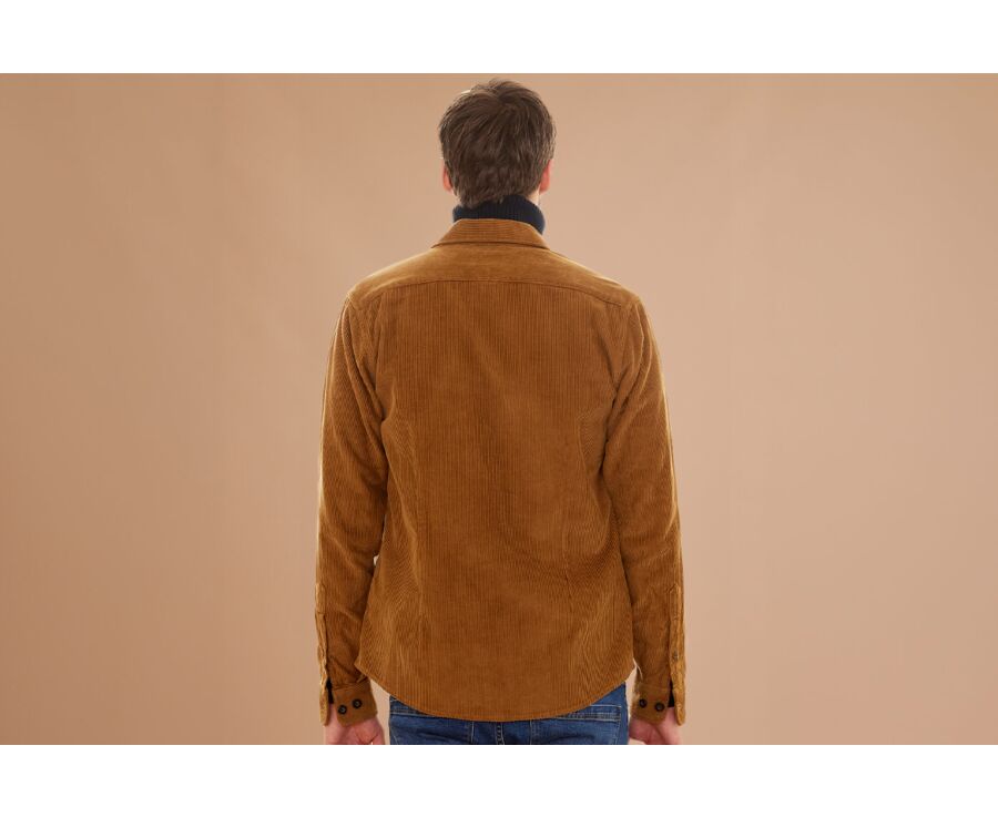 Surchemise en velours Chamois - VICTORIN