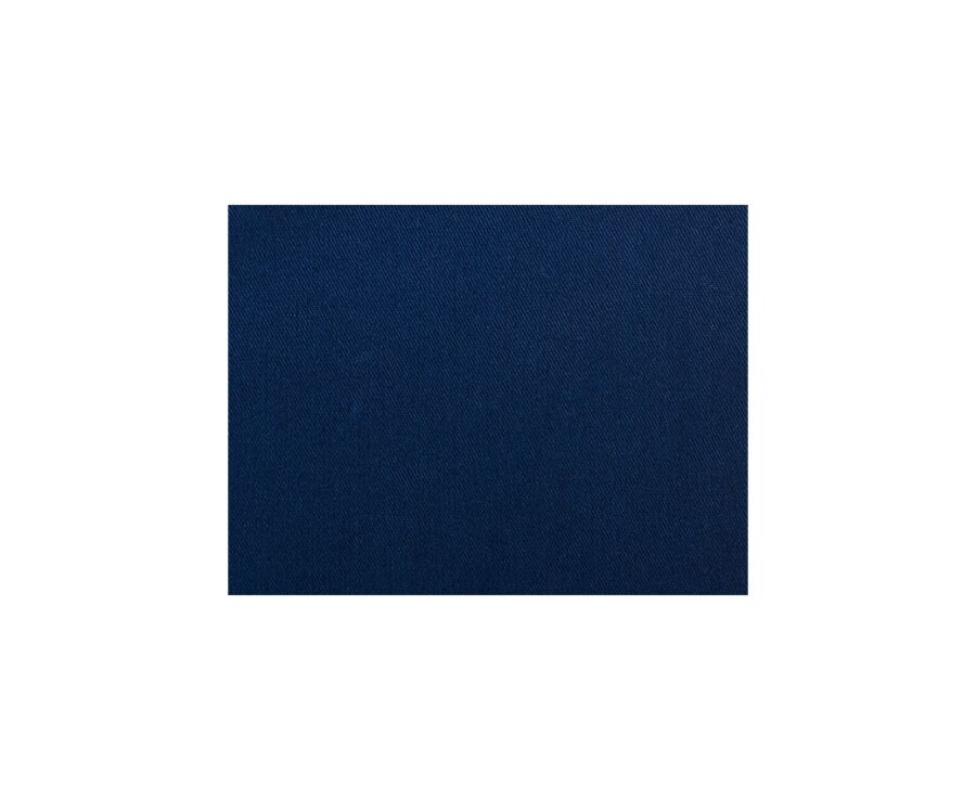 Chemise Bleu Foncé 100% coton - Col américain - MEDWIN