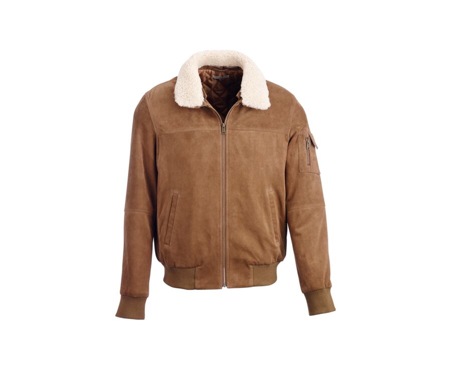 Blouson aviateur homme Havane - EVERETT II