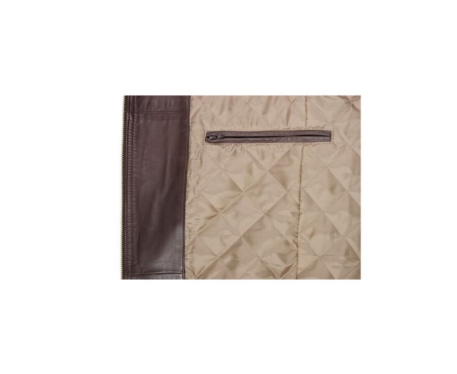 Blouson aviateur homme Marron - EVERETT II